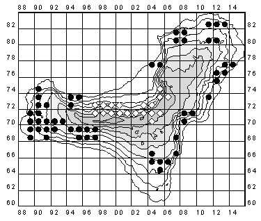 Distribution of Lolium edwardii and Lolium canariense on El Hierro